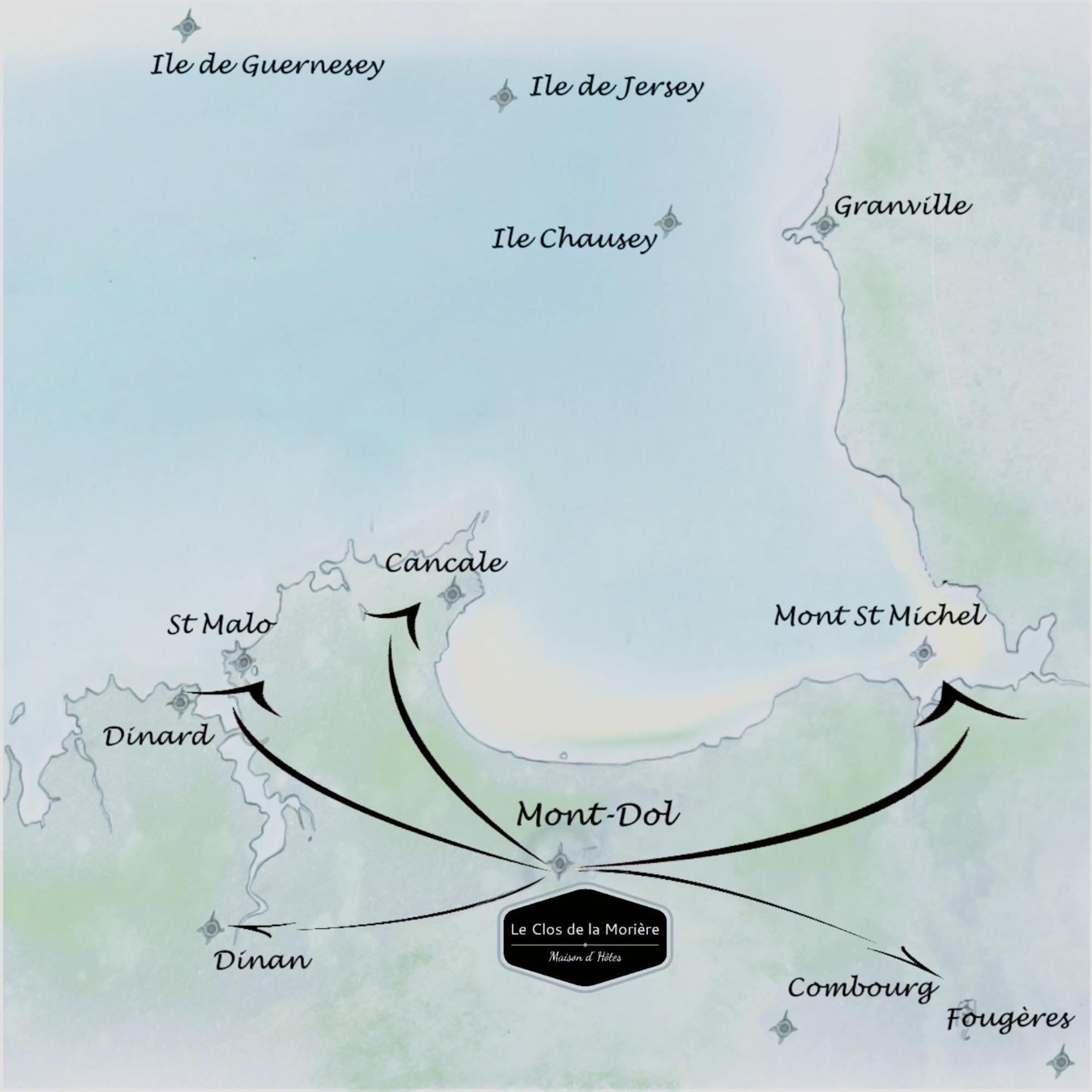 Le Clos De La Morière -  D'hôtes Maison d'hôtes Mont-Dol